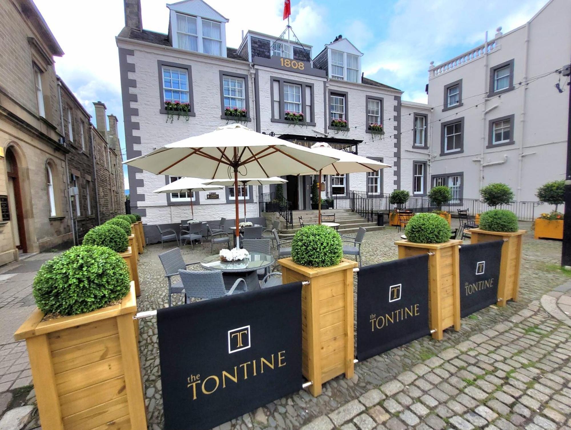 The Tontine Hotel Peebles Exteriér fotografie